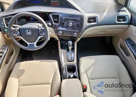 2013 Honda Civic Lx z USA, uszkodzony, nr VIN 2HGFB2F51DH550071